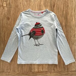 Holiday Bird Super-stitch Shirt 7-8Y